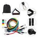 Kit 11 Elastics Extenders Functional Workout Gym Gym Gynastica Fitness Fitness Exercises Muscles Development