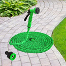 Mangueira de Jardim 2,5-7,5M – Mangueira de Água Expansível para Jardim, Irrigação e Lavagem de Carros com Funções de Pulverização de Alta Pressão e Pistola de Água.