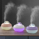 Umidificador De Ar Purificador 300ml humidificador Aromaterapia Infantil Planeta Portatil Usb Led Gatinho Kp-ll13