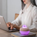 Umidificador De Ar Purificador 300ml humidificador Aromaterapia Infantil Planeta Portatil Usb Led Gatinho Kp-ll13