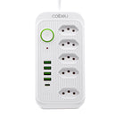 Extension, electrical extension, USB socket, power outlet line filter, 5 meters extension, electric extension, 110-220V,10A