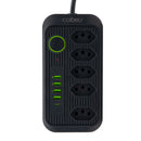 Extension, electrical extension, USB socket, power outlet line filter, 5 meters extension, electric extension, 110-220V,10A