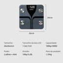 Tuya, Smart Digital Bioimpedance Scale Body Scale with 17 Essential Measurements, Large LCD, Up to 180kg, Coibeu