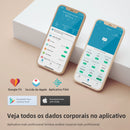 Tuya, Smart Digital Bioimpedance Scale Body Scale with 17 Essential Measurements, Large LCD, Up to 180kg, Coibeu