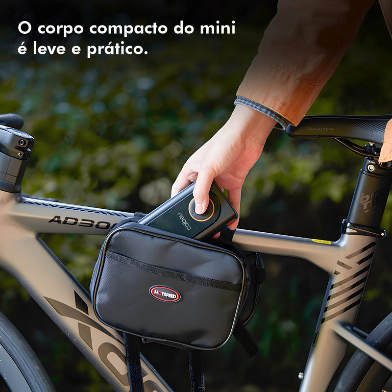 60W Wireless Portable Inflation Pump Battery 1800mAh * 2.5 Modes (Car/Bicycle/Motorcycle), LED Auto Shutdown, Type-C