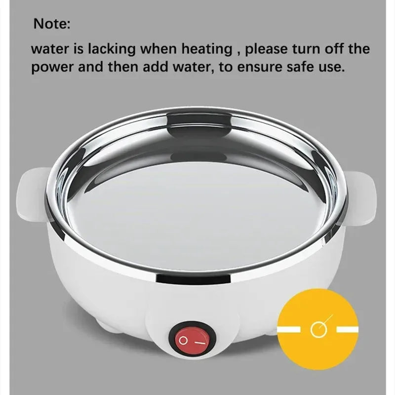 220V Multifunctional Electric Egg Boiler Double Layers Egg Cooker Mini Steamer Poacher Kitchen Cooking Breakfast Machine